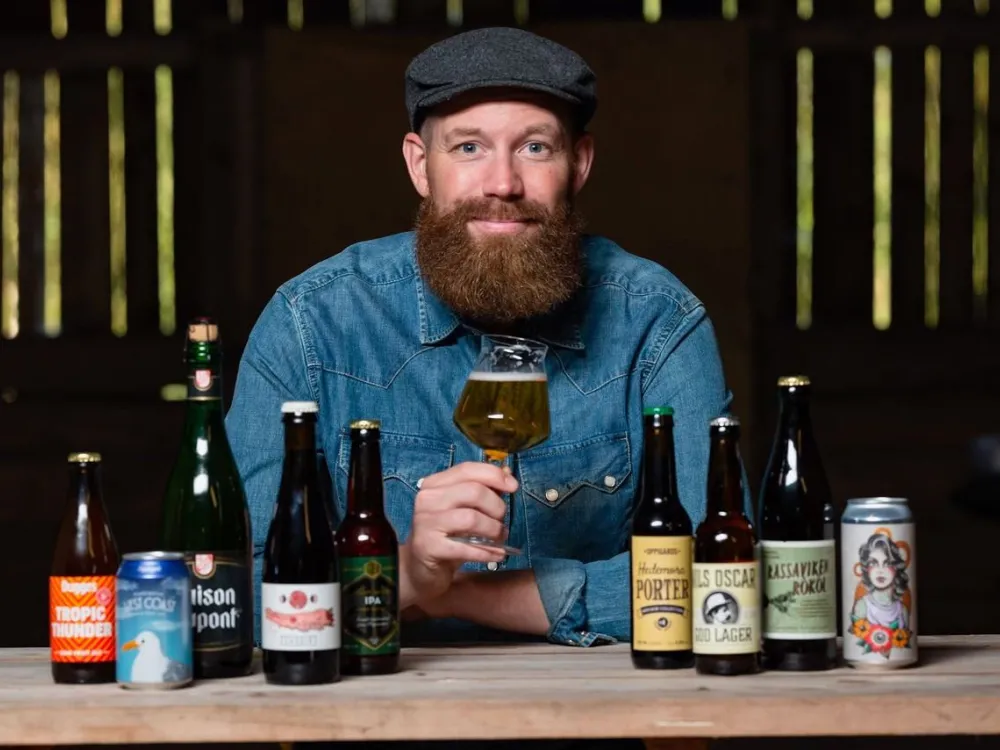 Beer tasting with Robert Andersson
