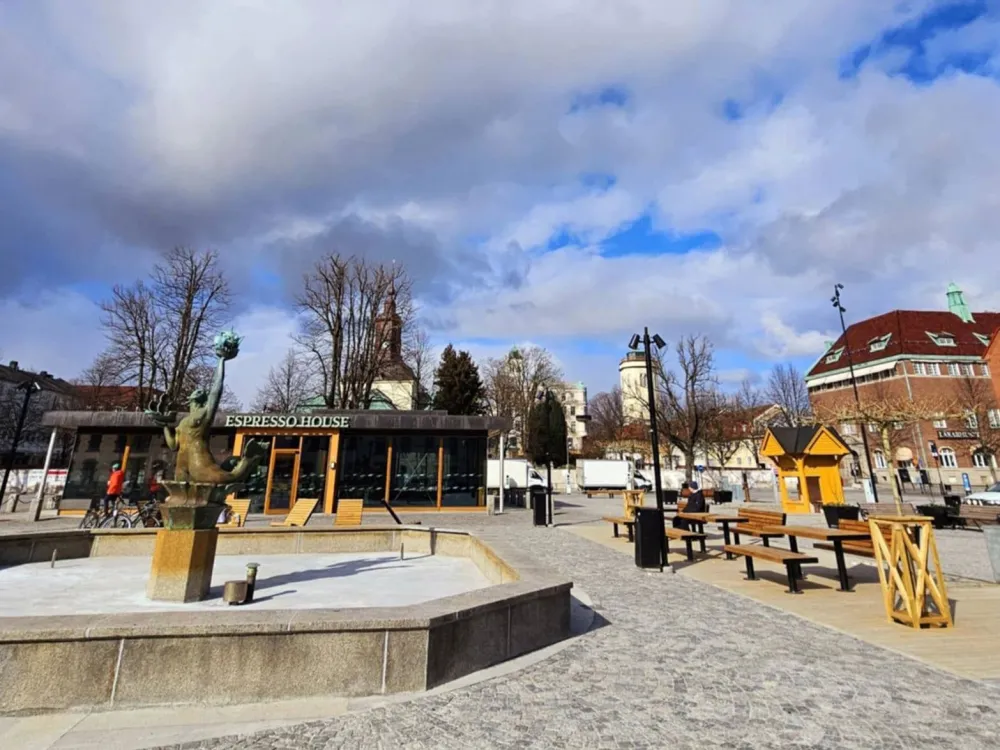 Invigning av Karlshamns nya torg