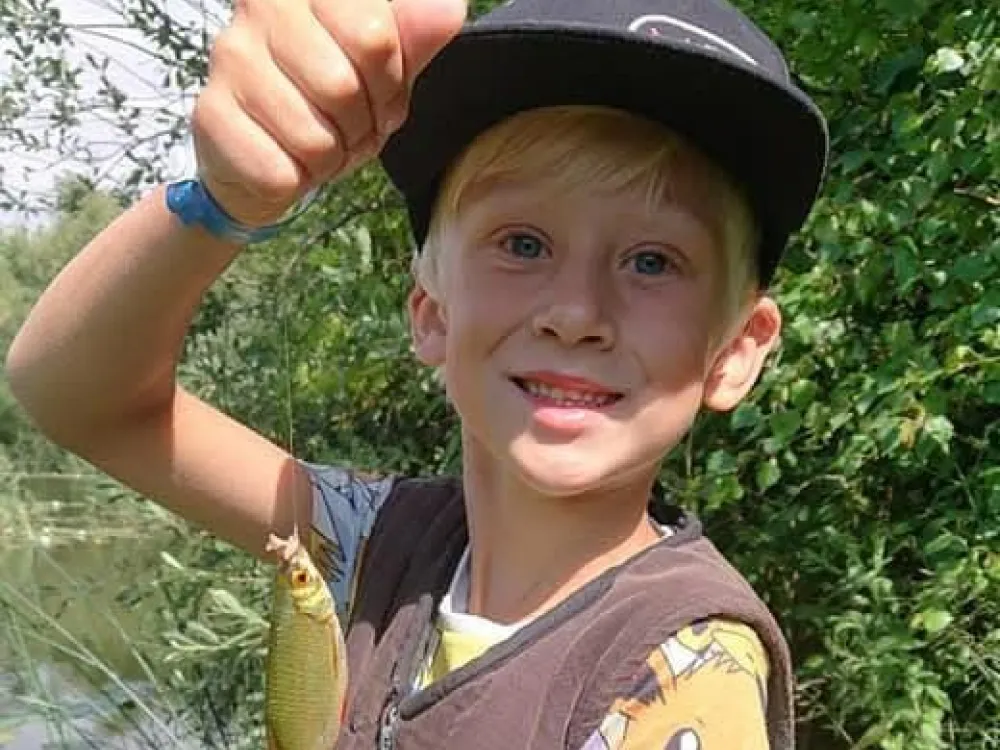 Summer holiday fishing