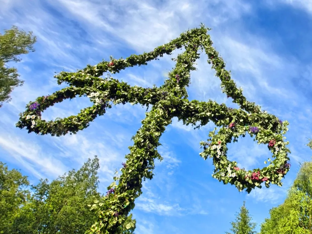Midsummer celebration in Märserum