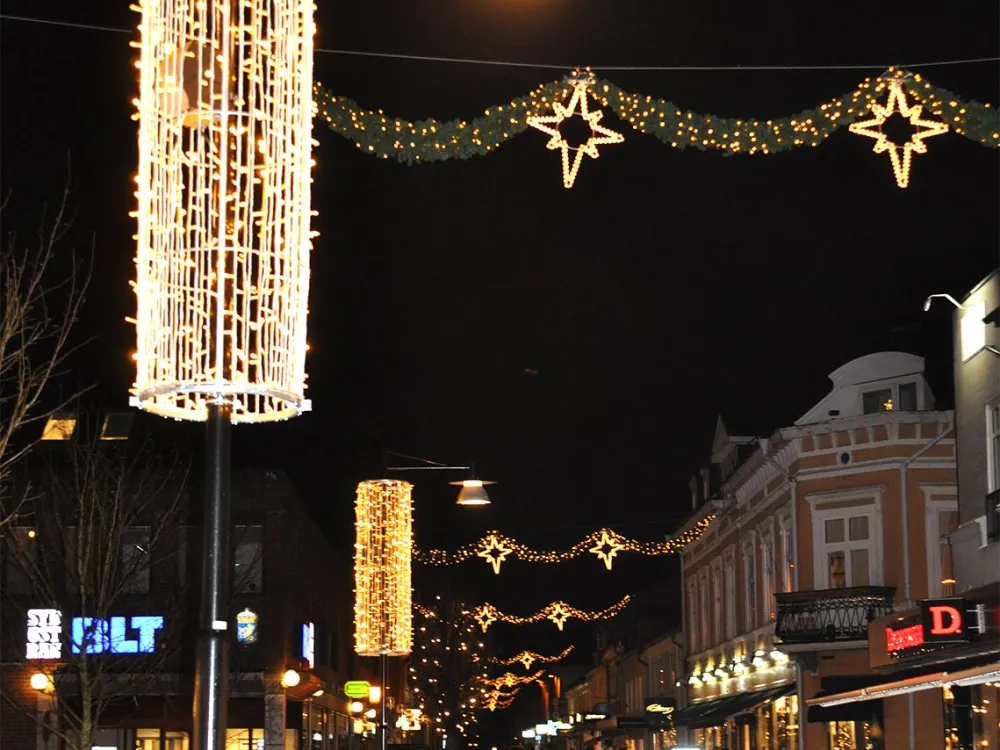 Julskyltning i Karlshamn