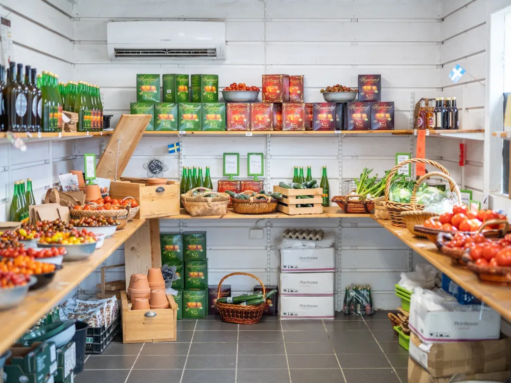 The Farm shop tour in Blekinge